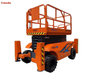 Small Aerial Mobile Working Platforms Self Propelled Hydraulic Lifting Plat Scissor lift for Building Decoration for Sale