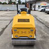  FVR880 High Efficiency Diesel Engine Mini Static Vibro Compactor Two Wheel Static Road Roller