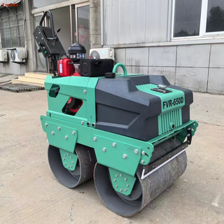 FVR600P/D Double Drum Vibratory Road Roller with plastic water tank